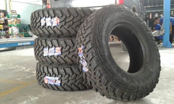 กระทะ+ยาง MUD 265/75/16 สภาพ99\% ไร้ริ้วรอย
