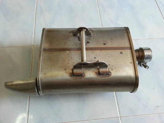 ขายท่อเดิม kawasaki er650 ปี 2012 ราคา 1,500 บาท พร้อมส่ง โทร 099 - 1986308 แพท