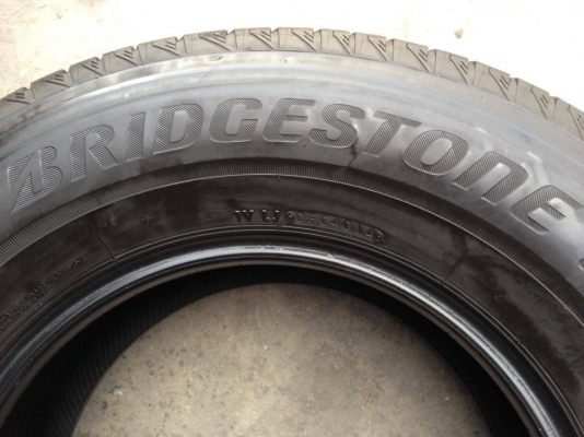 ยาง Bridgstone 265-70-16 ปี 14 รุ่น ECOPLa ครบชุด 4 เส้น 6500 ไม่ควรพลาด สภาพสวยๆไม่บวมไม่กินข้างดอกยางเหลือเยอะเอาไปวิ่งกันใด้อีกยาวค่ะ