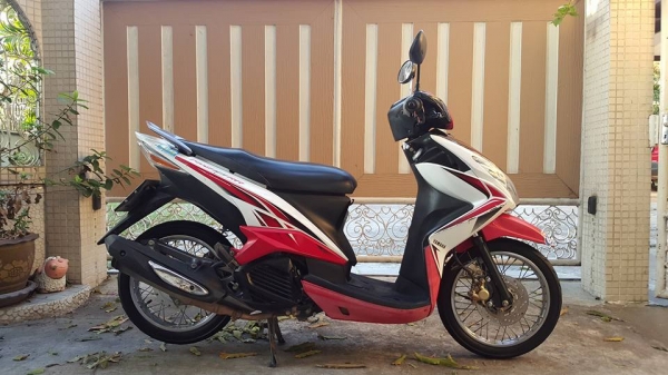 ขออนุญาติขาย YAMAHA MIO 125 แดงขาว เดิมๆ