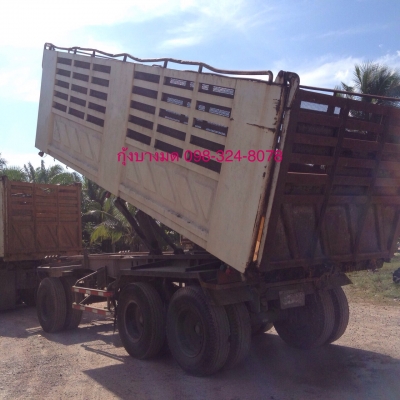 ขายรถพ่วงดัมพ์ ISUZU เครื่อง 360 แรง ปี 52 กระบะดัมพ์สามมิตร ลูก 3 เพลาแท้ ทะเบียนพร้อม ขายรถพ่วงดัมพ์ ISUZU เครื่อง 360 แรง ปี 52 กระบะดัมพ์สามมิตร ลูก 3 เพลาแท้ ทะเบียนพร้อม