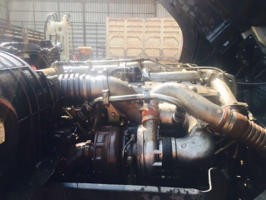 ขายรถบรรทุกสิบล้อดัมพ์ Isuzu เครื่อง 360 แรง ปี 2555 เฉพาะแม่ ยางใหม่ ดัมพ์สามมิตร มีระบบลากพ่วง