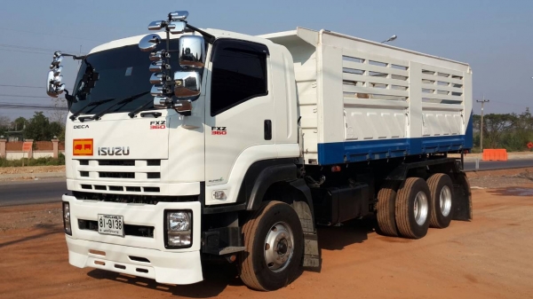 ขายรถบรรทุก10 ล้อ ดั๊มพ์เดี่ยว 2 เพลา (แม่ตัวเดียว) ยี่ห้อ ISUZU DEGA FXZ 360 แรงม้า ปี 2553 ( การันตีรถสวยจริงๆ  เจ้าของขายเอง )