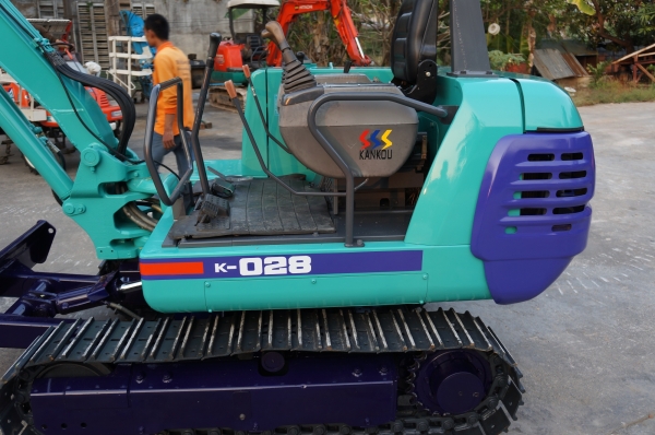 ขายรถขุด KUBOTA K028 ผ่านการใช้งานมาน้อย