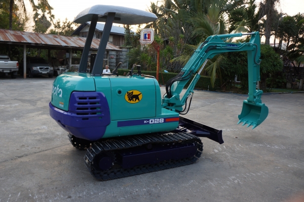 ขายรถขุด KUBOTA K028 ผ่านการใช้งานมาน้อย
