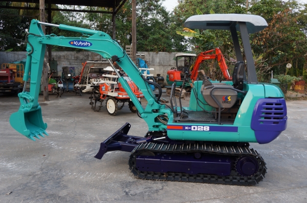 ขายรถขุด KUBOTA K028 ผ่านการใช้งานมาน้อย