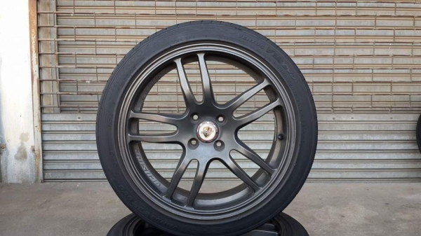 Veilside ก้านยก ขอบ 17 4รู100 พร้อมยาง Hankook ปี13 Veilside ก้านยก ขอบ 17 4รู100 พร้อมยาง Hankook ปี13