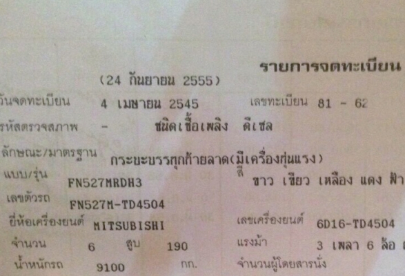 **ขายแล้วครับขอบคุณ ลูกค้า และ ขอบคุณ Truck2hand ครับ