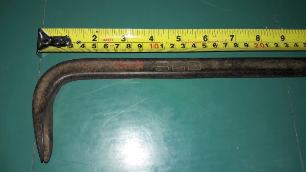 ขายชแลงญี่ปุ่นสภาพดียาว14"หน้าชแลงดี หงอนถอนตะปูสวย Made in Japan.