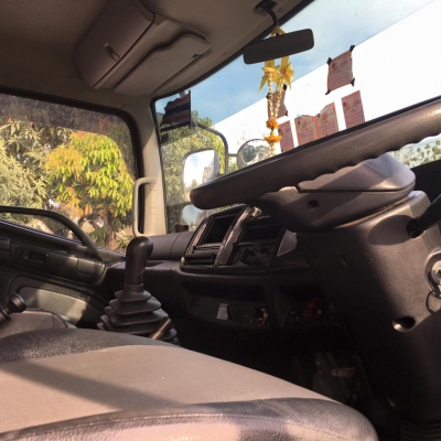ขายรถสิบล้อ Hino FM1A 344แรง ปี55 กระจกไฟฟ้า ภายในดำ ดั้มสามมิตร เบรคแห้งหินทราย รถสวยพร้อมใช้งานวิ่งน้อย แสนกว่าโล สภาพพรอมใช้งาน
