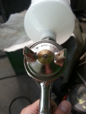 กาพ่นสี IWATA W400 nozzle1.3
