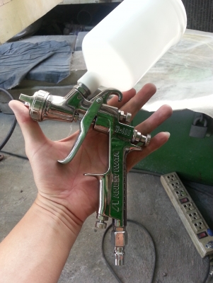 กาพ่นสี IWATA W400 nozzle1.3