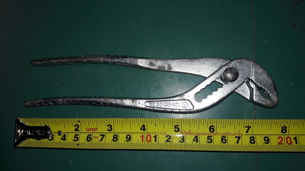 ขายคีมคอม้างานเก่าขนาด8นิ้ว ปากขยายได้3นิ้ว HEYCO Made in Germany.