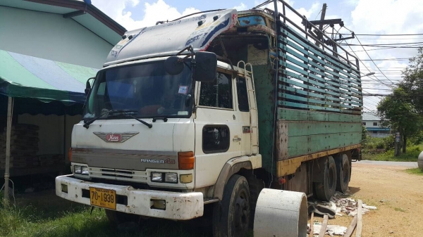 10ล้อเพลาเดียว 185แรง..HINO FL177LA-12127 วางเครื่องHO7C..หัวนอก สวย..เล่มพร้อม