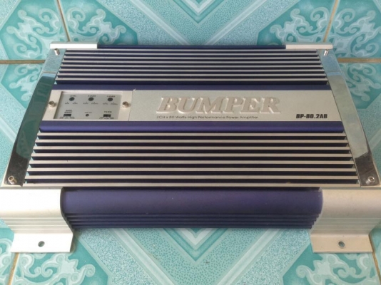 แอมป์2chคลาสเอบี BUMPER มือสองสภาพสวยเดิมๆ ใช้งานปกติ ขับกลางแหลมเสียงดีมาก ขาย 1850 บาท สนใจ0892425454 อยู่สระบุรีส่งได้