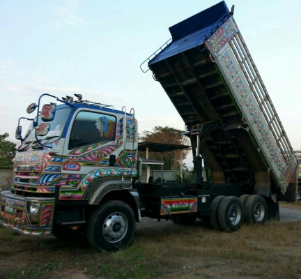 สิบล้อ อีซูซุ 360ปี54 แม่ลูก3คาน ดั้มกะบะมีเนียมยาว6.80ม อู่โชคชัย สภาพพร้อมใช้ เล่มทะเบียนพร้อมโอน