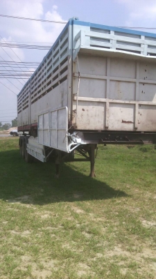 ลูกพ่วงกระบะเนียม สามเพลาดั้ม สองตอน ยางขาด 6 เส้น ลูกพ่วงกระบะเนียม สามเพลาดั้ม สองตอน ยางขาด 6 เส้น