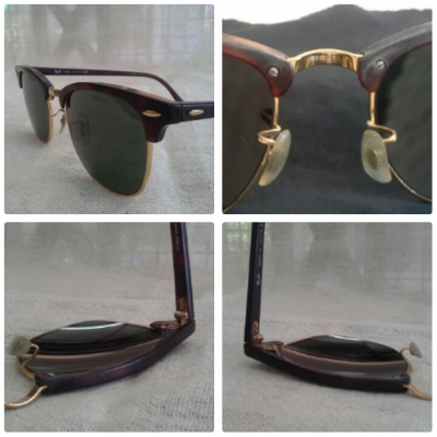 อภิมหาแว่นตาคลับมาสเตอร์  Ray-Ban Clubmaster made in Italy ตัวแท้! ตัวจริง!