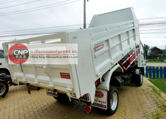 SK-34 ISUZU NPR การ์ตูน กระบะดั้มพ์ 4 เมตร กระบอกดั้มพ์ 4 TON 6ล้อ รถสวยสภาพพร้อมใชั