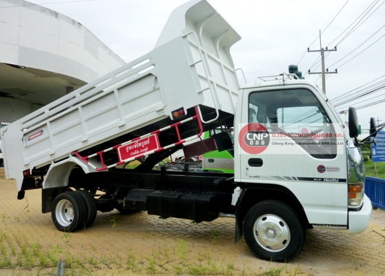 SK-34 ISUZU NPR การ์ตูน กระบะดั้มพ์ 4 เมตร กระบอกดั้มพ์ 4 TON 6ล้อ รถสวยสภาพพร้อมใชั