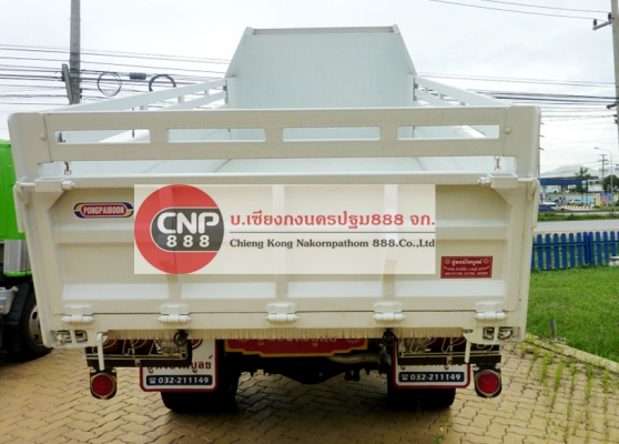 SK-34 ISUZU NPR การ์ตูน กระบะดั้มพ์ 4 เมตร กระบอกดั้มพ์ 4 TON 6ล้อ รถสวยสภาพพร้อมใชั