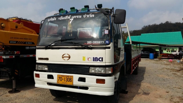 ขายรถเฮี๊ยบขนาด 3.6 ตัน 4 ท่อน(ทาดาโน่) ยี่ห้อ ฮีโน่ เครือง 195 แรงพร้อมใช้ ขายรถเฮี๊ยบขนาด 3.6 ตัน 4 ท่อน(ทาดาโน่) ยี่ห้อ ฮีโน่ เครือง 195 แรงพร้อมใช้
