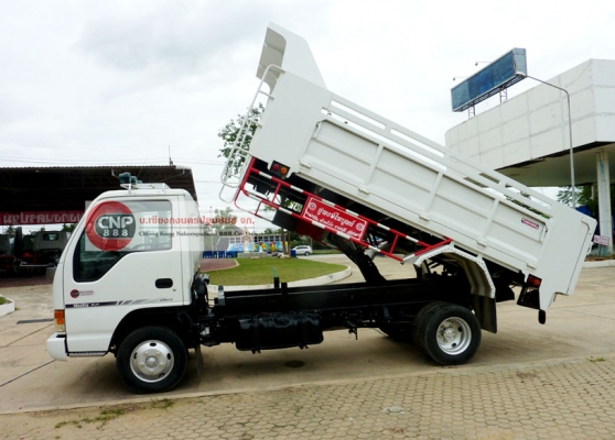 SK-35 ISUZU NPR การ์ตูน กระบะดั้มพ์ 4 เมตร กระบอกดั้มพ์ 4 TON 6 ล้อ รถสวยสภาพพร้อมใชั