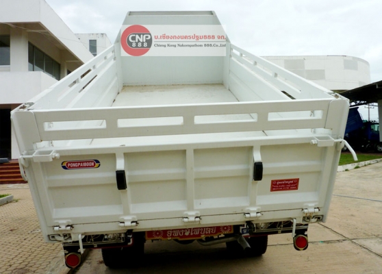 SK-35 ISUZU NPR การ์ตูน กระบะดั้มพ์ 4 เมตร กระบอกดั้มพ์ 4 TON 6 ล้อ รถสวยสภาพพร้อมใชั