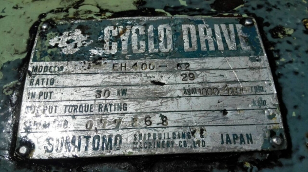 Sell> ขายหัวเกียร์ทด ขนาดใหญ่ ถึกและทน ของนอกครับ CYCLO DRIVE ประเทศญี่ปุ่นครับ ชนมอเตอร์ 50 -100 HP. ทด 1:29