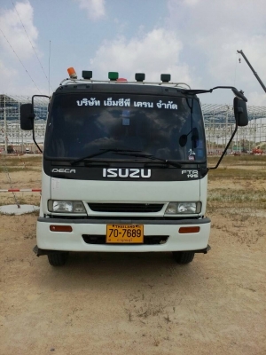 ขายรถเฮี๊ยบ6ล้อใหญ่ ยี่ห้อ ISUZU รถห้าง เครน3.7 ตัน 5 ท่อน สภาพพร้อมใช้