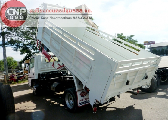 SK-36 ISUZU NPR การ์ตูน  กระบะดั้มพ์ 4 เมตร กระบอกดั้มพ์ 4 TON 6 ล้อ รถสวยสภาพพร้อมใชั