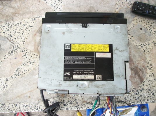 ขายวิทยุเจวีซีสองดินทัสกรีน รุ่น Kw-Avx646