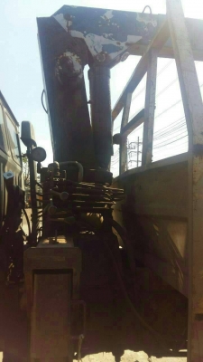 หกล้อ ฮีโน่ FG195 เครน 4ตัน ช่วงยาว5.50ม สภาพพร้อมใช้งาน เล่มทะเบียนพร้อมโอน