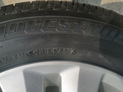 ขายล้อHONDA CITY15 ยางป้ายแดงปี 4915  4 ล้อ