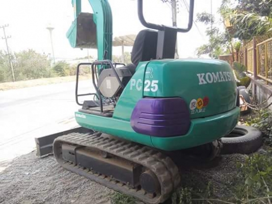 ขายรถขุด ยี่ห้อ : KOMATSU  PC25-1 รุ่น : 7 รถเก่านอกแท้นำเข้าจากญี่ปุ่น  มีเอกสารใบอินวอย  รถไม่เคยใช้งานในไทย แทรกยาง  สนใจติดต่อ : 099-907-9273 กิ๊ฟ