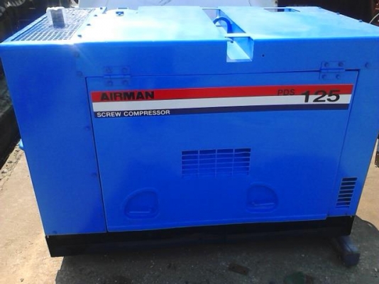 ขายเครื่องปั๊มลม AIRMAN รุ่น PDS 125