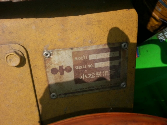 Komatsu Pc40-6 เครื่องเดิม ปั้มเดิม รถพร้อมใช้ ตู้เก๋งครบ เอกสารใบซื้อขาย
