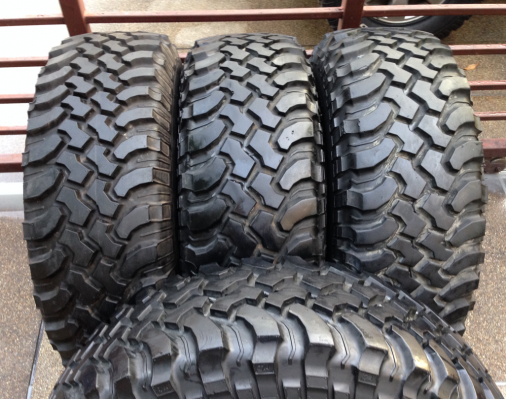 ยาง Mud BF goodrich 285 75 16 ดอกเต็มๆ ลุยได้อีกหลายปี พร้อมใช้งาน ราคาไม่แพง