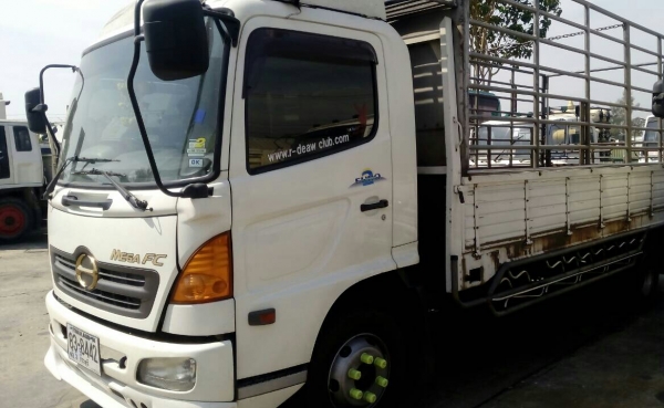 หกล้อ ฮีโน่ FC4J145ปี50 ช่วงยาว 5.50ม สภาพเดิมๆสวยพร้อมใช้ ทะเบียนพร้อมโอน