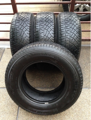 ยาง Michelin Latitude cross 225 70 15 ปี12 ดอกเต็ม พร้อมใช้งาน ราคาไม่แพง