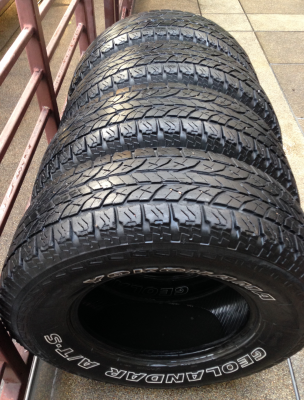 ยาง All Yokohama 265 70 16 ดอกสวย พร้อมใช้งาน ราคาไม่แพง