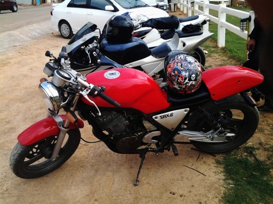 srx600 inv เครื่องพึ่งทำมาต้นปีสีก็95\%  ทำเติม แก๊สโซฮอล์ มาแล้ว  39999 บาท