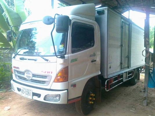 ขายรถ 6 ล้อ HINO MEGA FC9J 175 แรงตู่แห้งปี 52 สวยสุดๆ วิ่ง 23xxxx ก่าวกิโลทะเบียนเต็มชุดโอนพร้อม