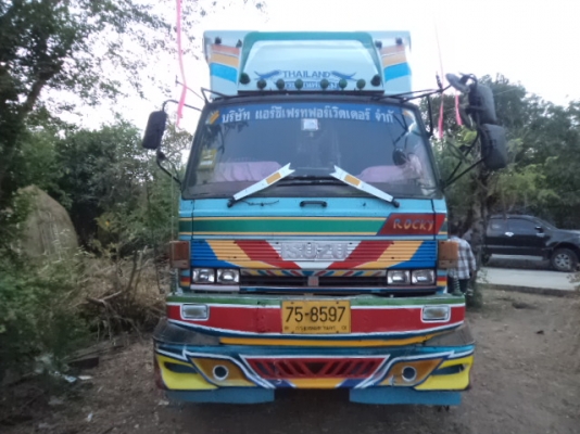 ขายรถ10ล้ออีซูซุร็อก ดั้มพื้นเรียบ เครื่อง180แรงม้า สภาพสวยพร้อมใช้