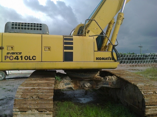 รถขุดPC410-6LC บูมยาวสวยเต็ม ใช้งานหนเดียว เล่มพร้อม