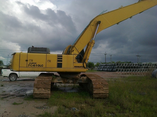 รถขุดPC410-6LC บูมยาวสวยเต็ม ใช้งานหนเดียว เล่มพร้อม