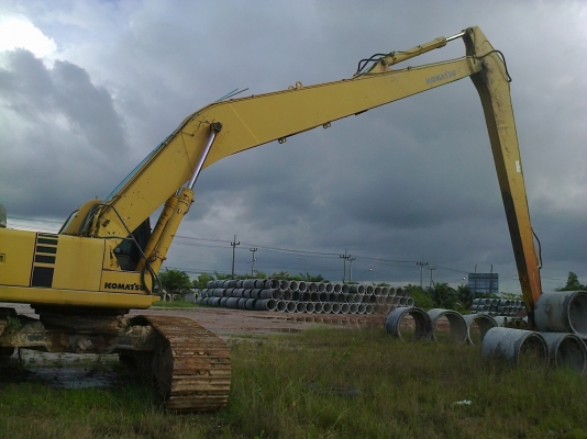 รถขุดPC410-6LC บูมยาวสวยเต็ม ใช้งานหนเดียว เล่มพร้อม