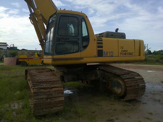 รถขุดPC410-6LC บูมยาวสวยเต็ม ใช้งานหนเดียว เล่มพร้อม