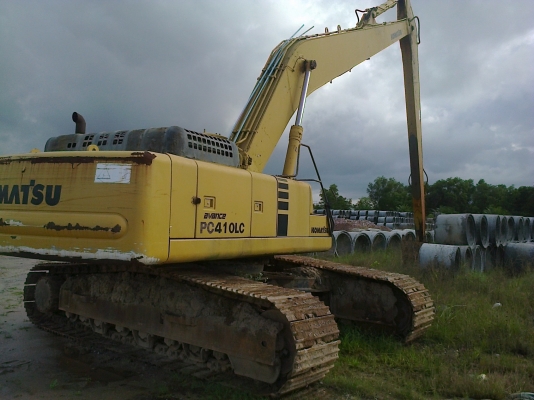 รถขุดPC410-6LC บูมยาวสวยเต็ม ใช้งานหนเดียว เล่มพร้อม