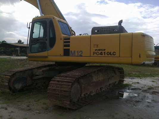 รถขุดPC410-6LC บูมยาวสวยเต็ม ใช้งานหนเดียว เล่มพร้อม